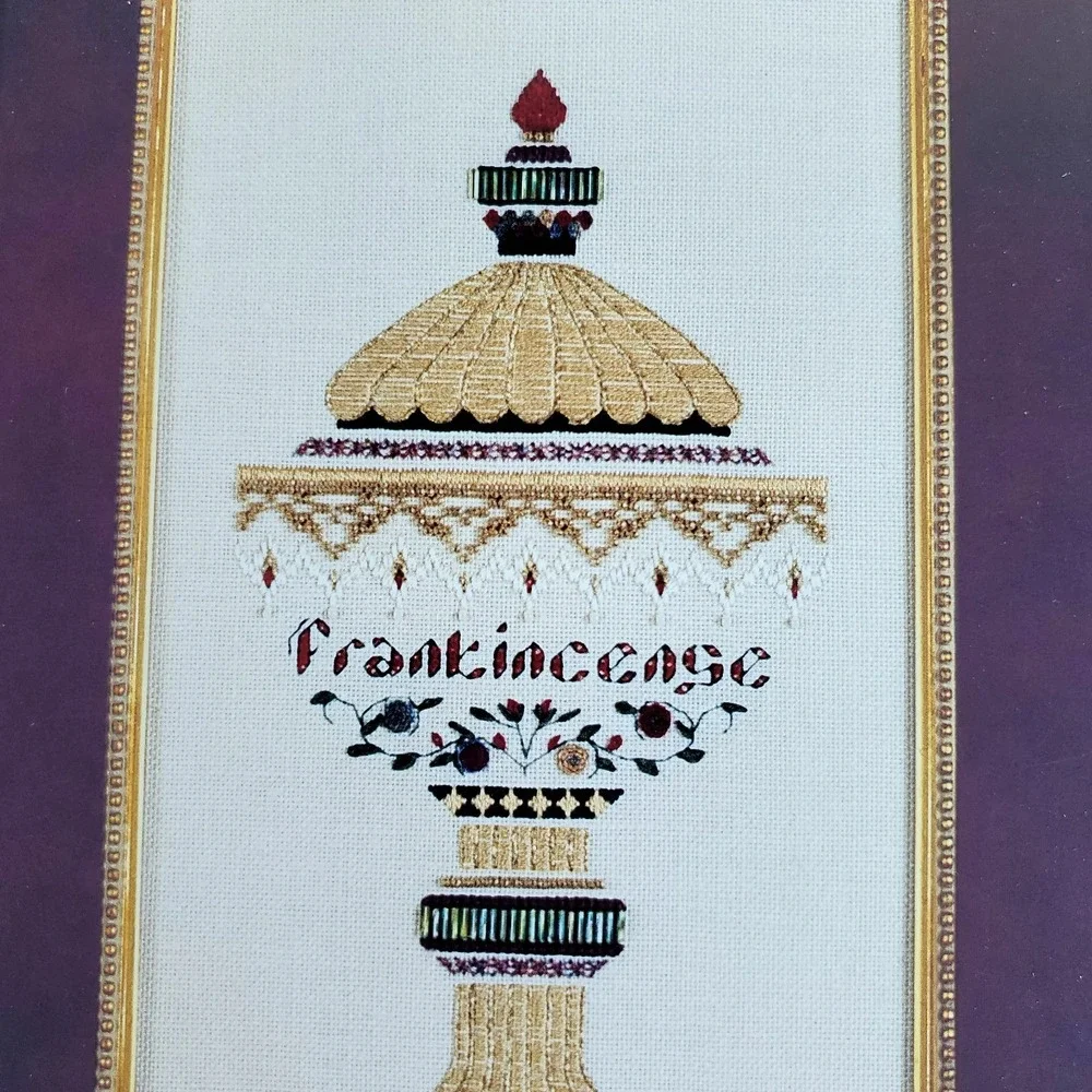 Lot of 7 Victoria Sampler Frankincense Cross Stitch Pattern etc Victorian Theme